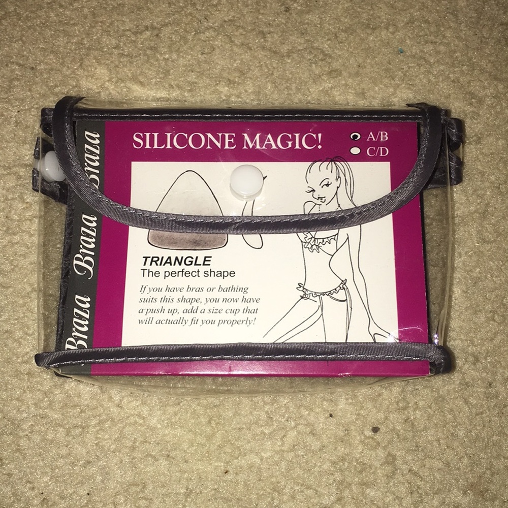 Silicone padding inserts